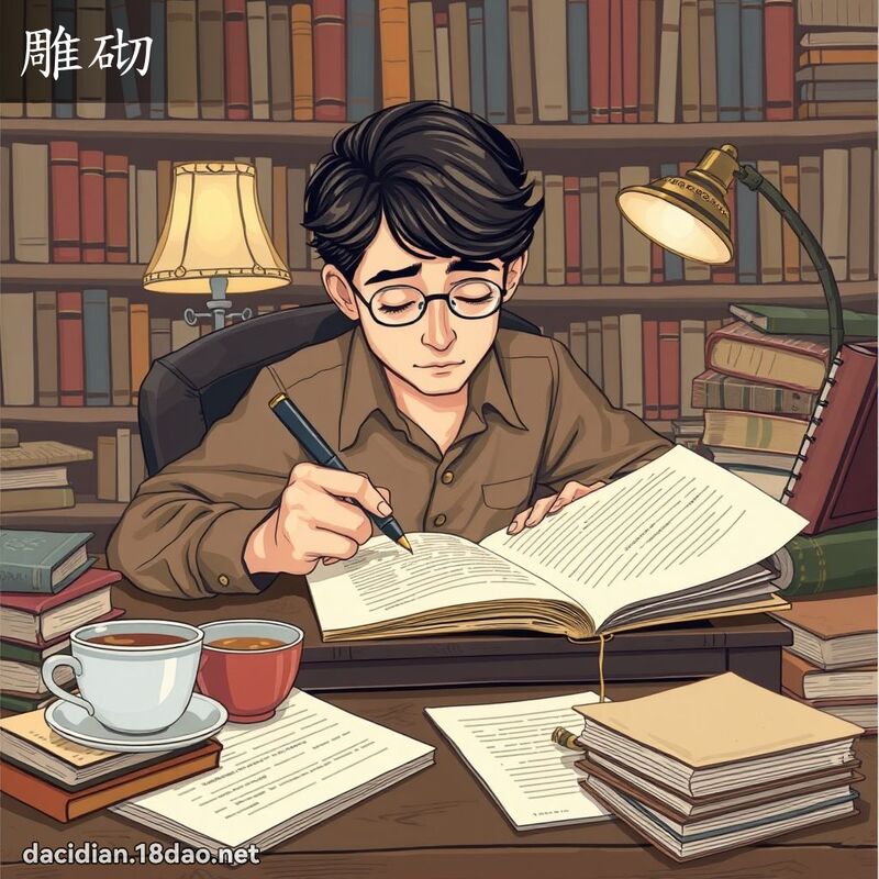 雕砌 - 国语大辞典配图