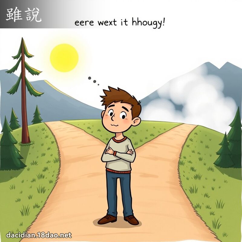 虽说 - 国语大辞典配图
