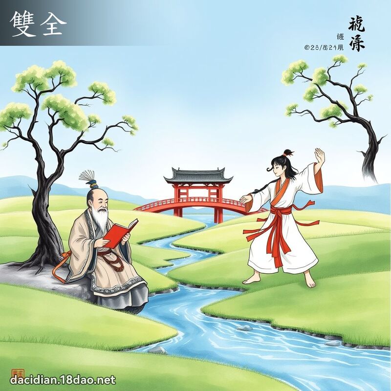 双全 - 国语大辞典配图