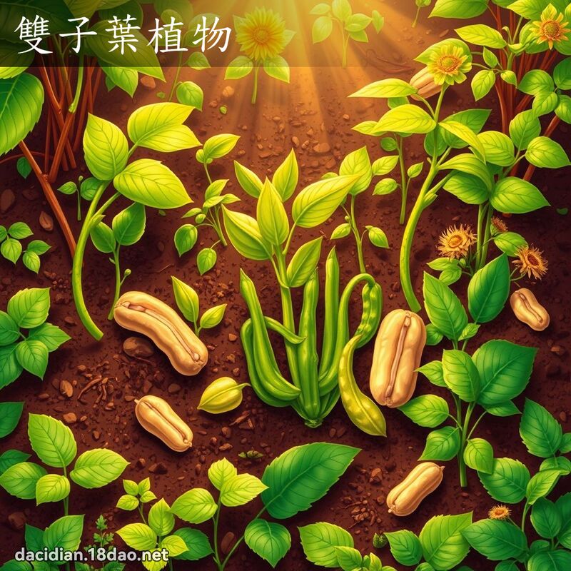 雙子葉植物 - 國語大辭典配圖