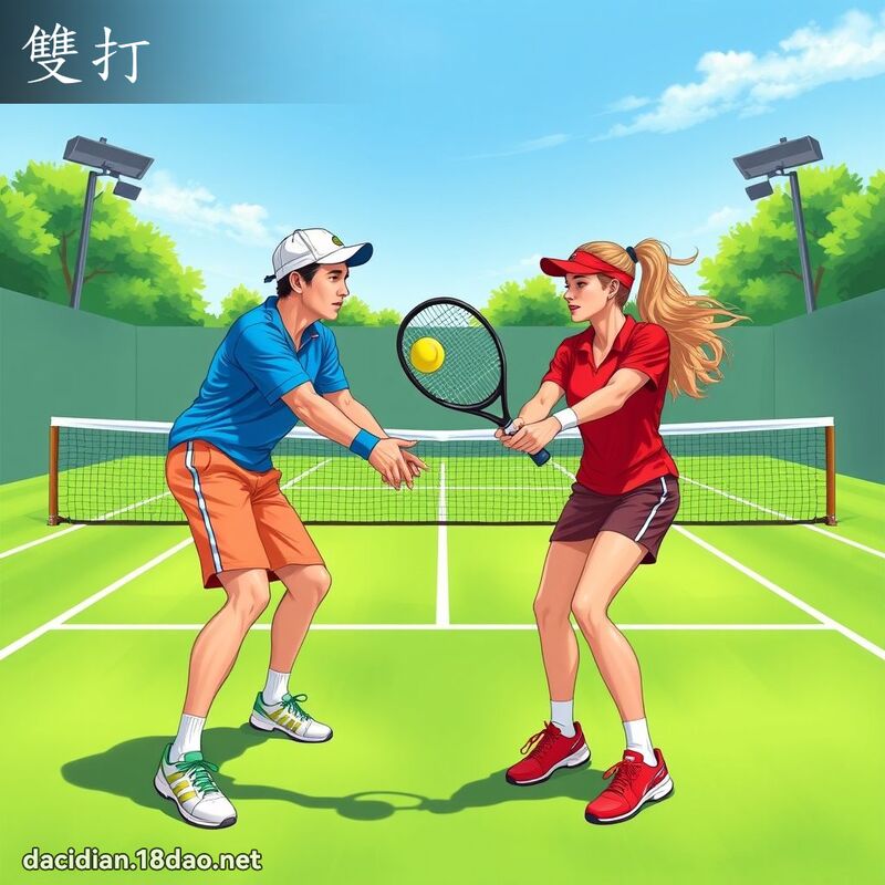 双打 - 国语大辞典配图