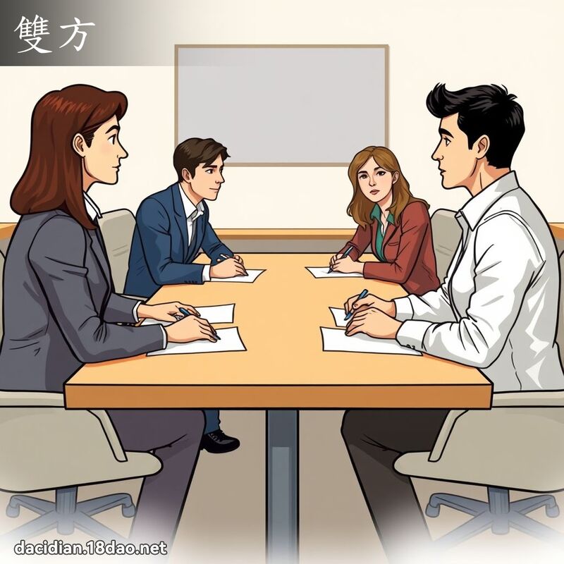 雙方 - 國語大辭典配圖