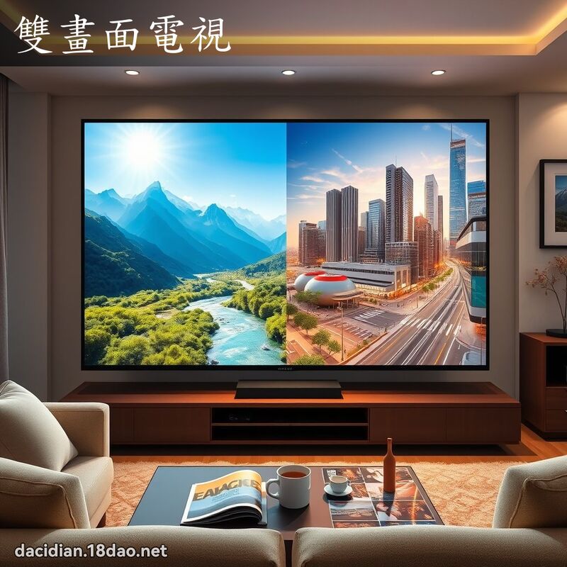 双画面电视 - 国语大辞典配图