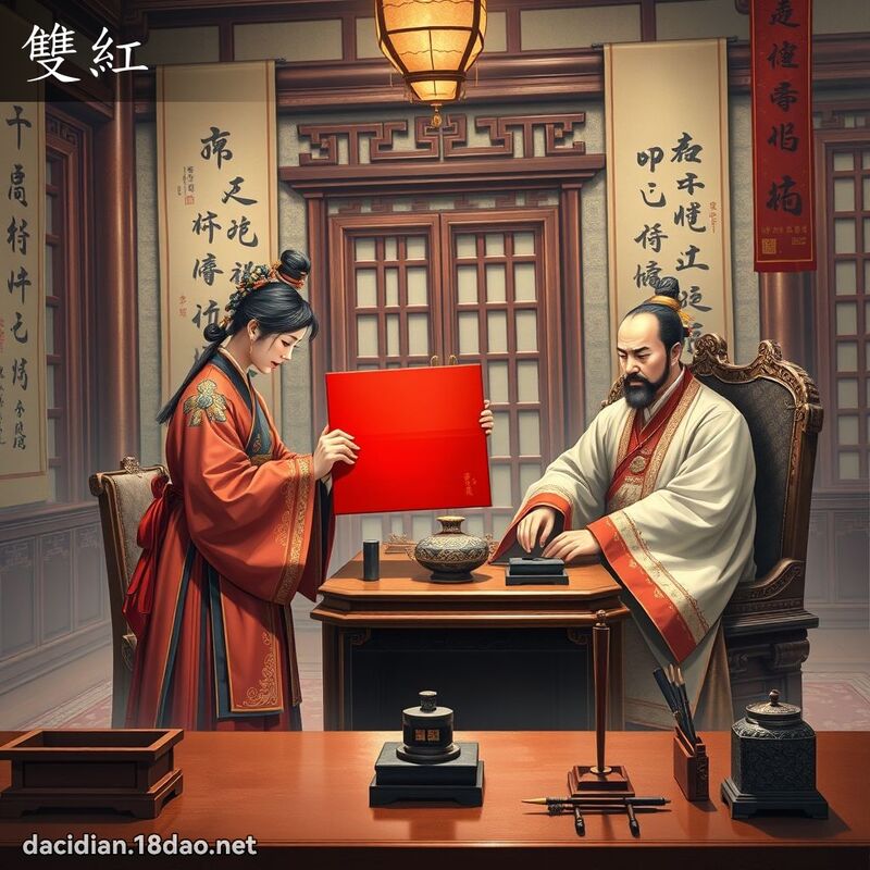 双红 - 国语大辞典配图