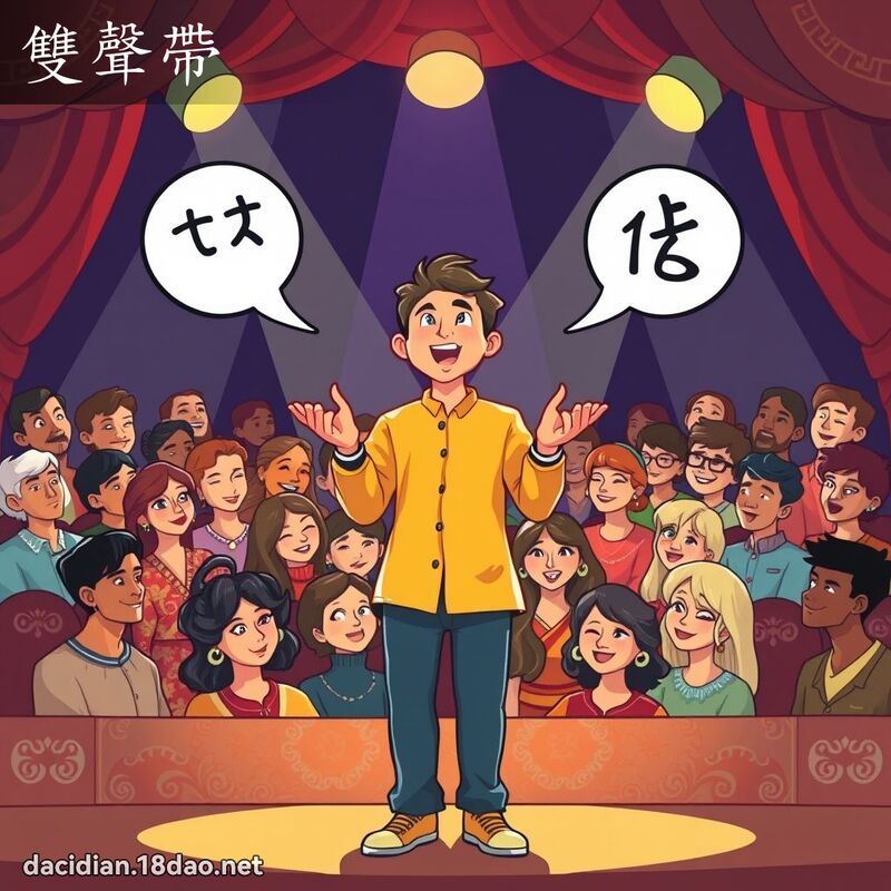 双声带 - 国语大辞典配图