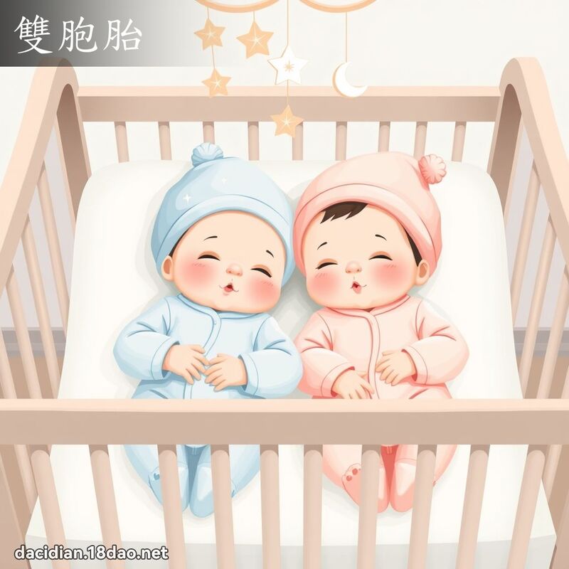 双胞胎 - 国语大辞典配图