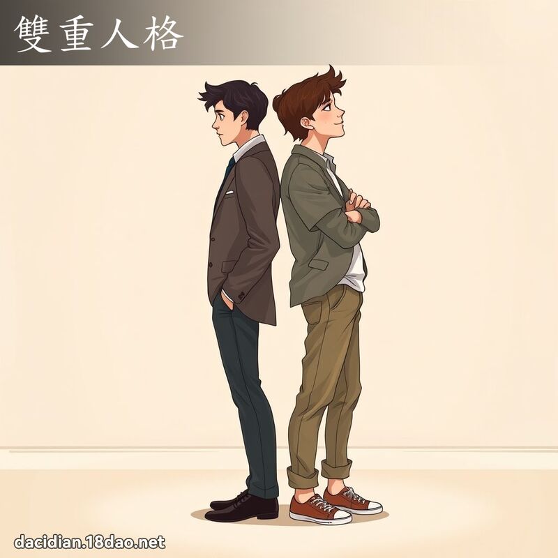 双重人格 - 国语大辞典配图