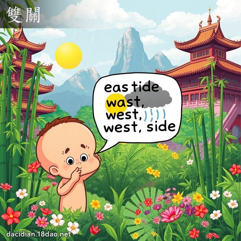 雙關 - 國語大辭典配圖