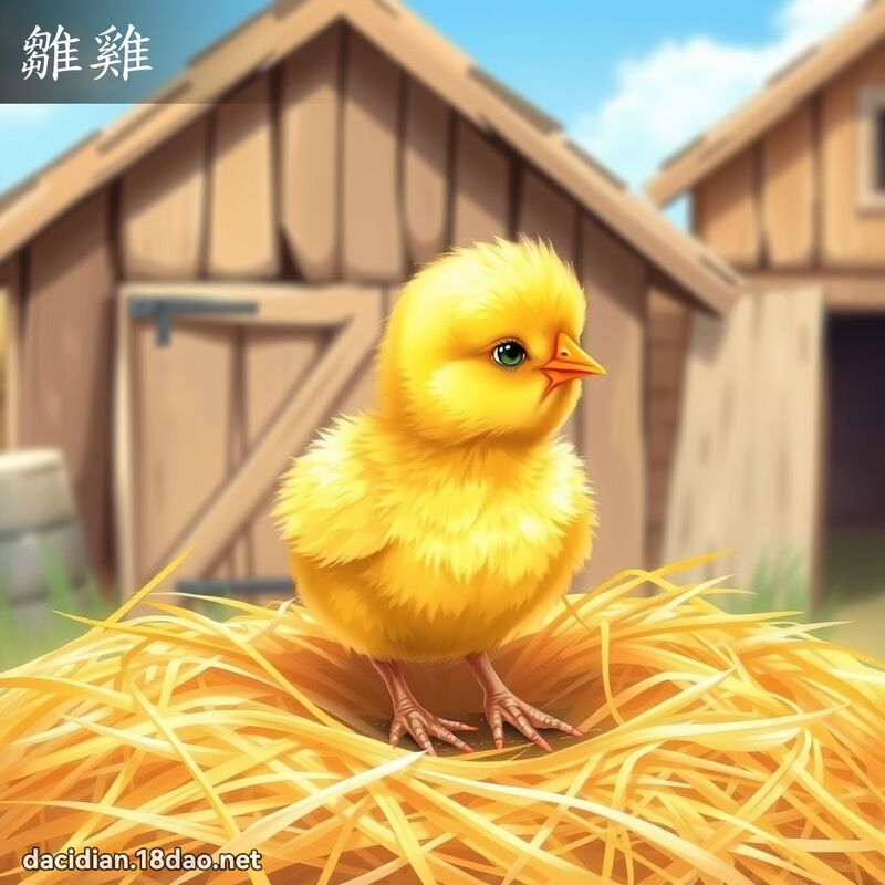 雏鸡 - 国语大辞典配图