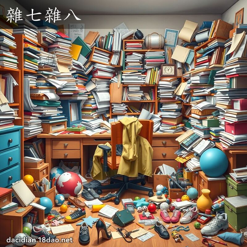杂七杂八 - 国语大辞典配图