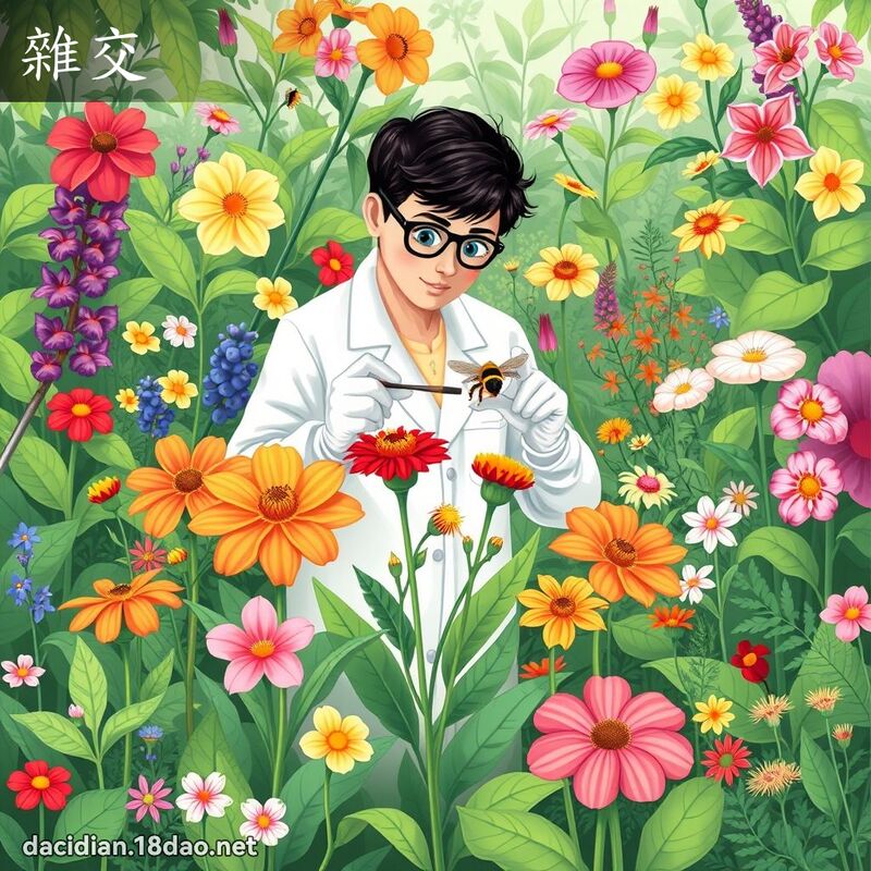 雜交 - 國語大辭典配圖
