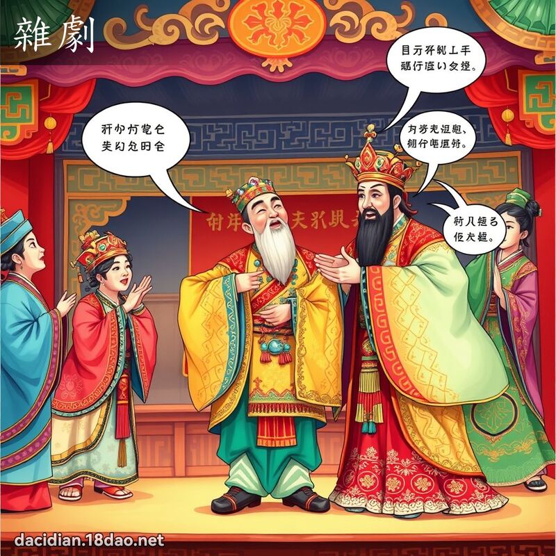 杂剧 - 国语大辞典配图