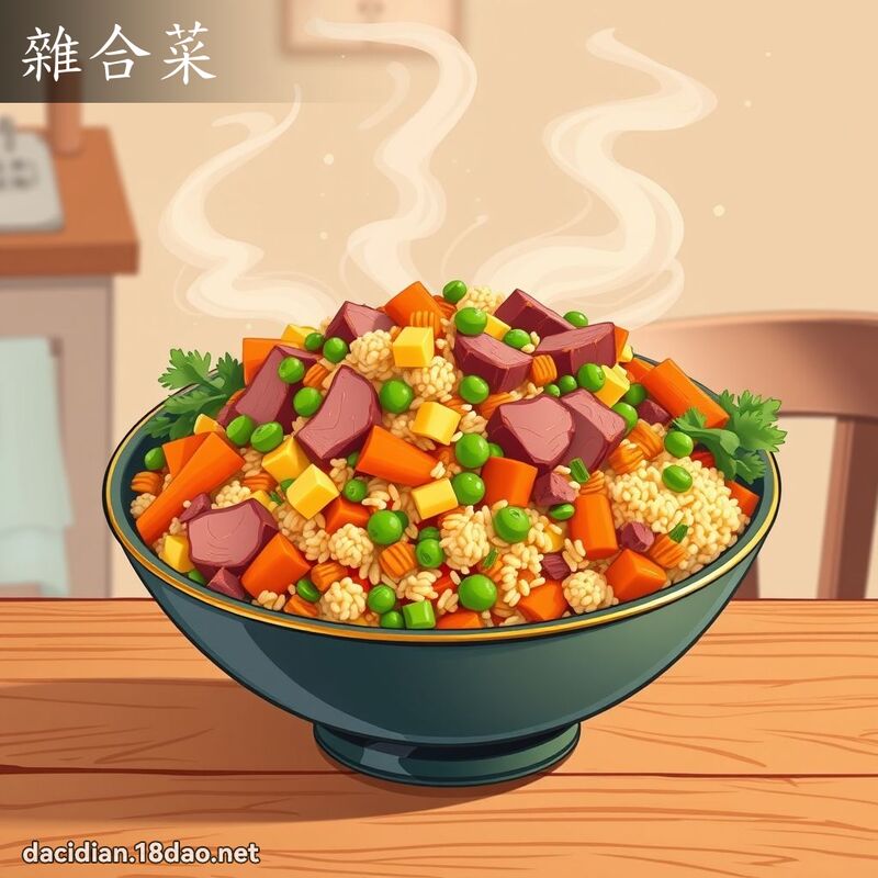 杂合菜 - 国语大辞典配图