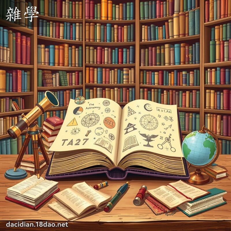 杂学 - 国语大辞典配图