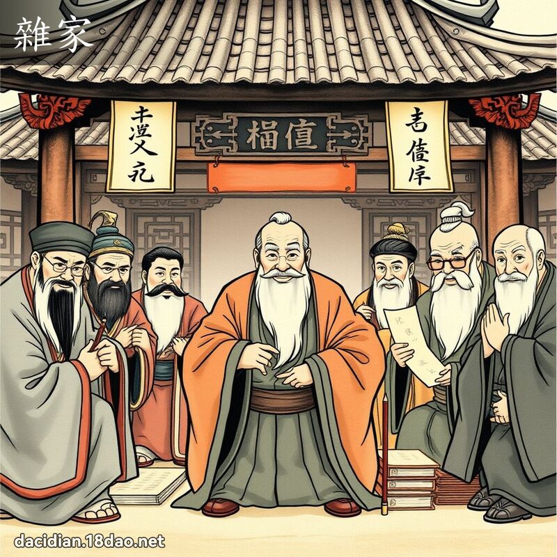雜家 - 國語大辭典配圖