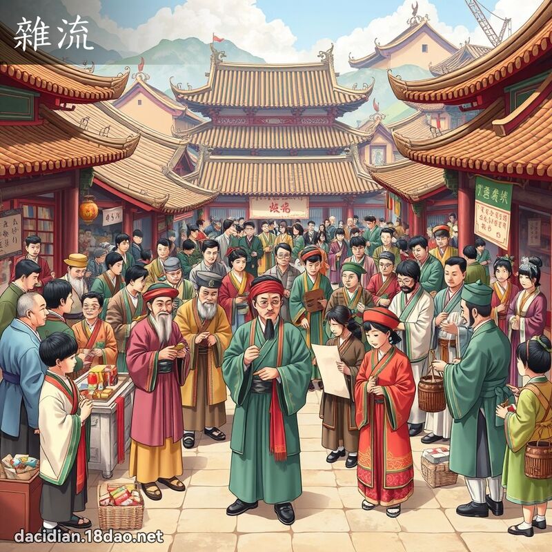 杂流 - 国语大辞典配图