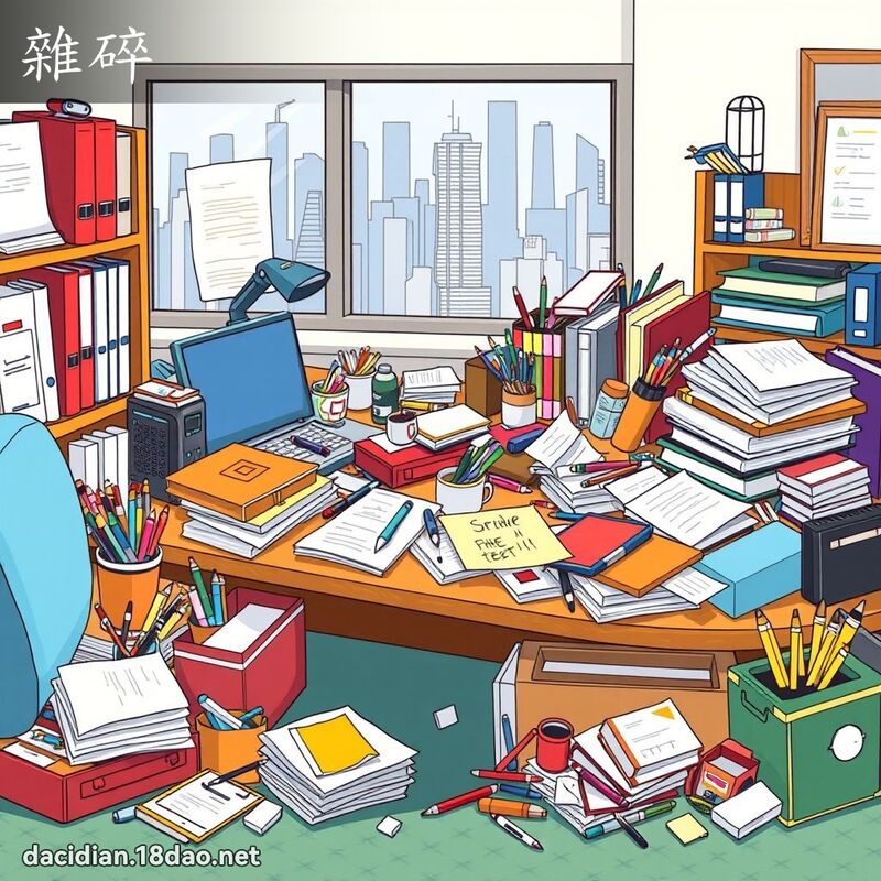杂碎 - 国语大辞典配图