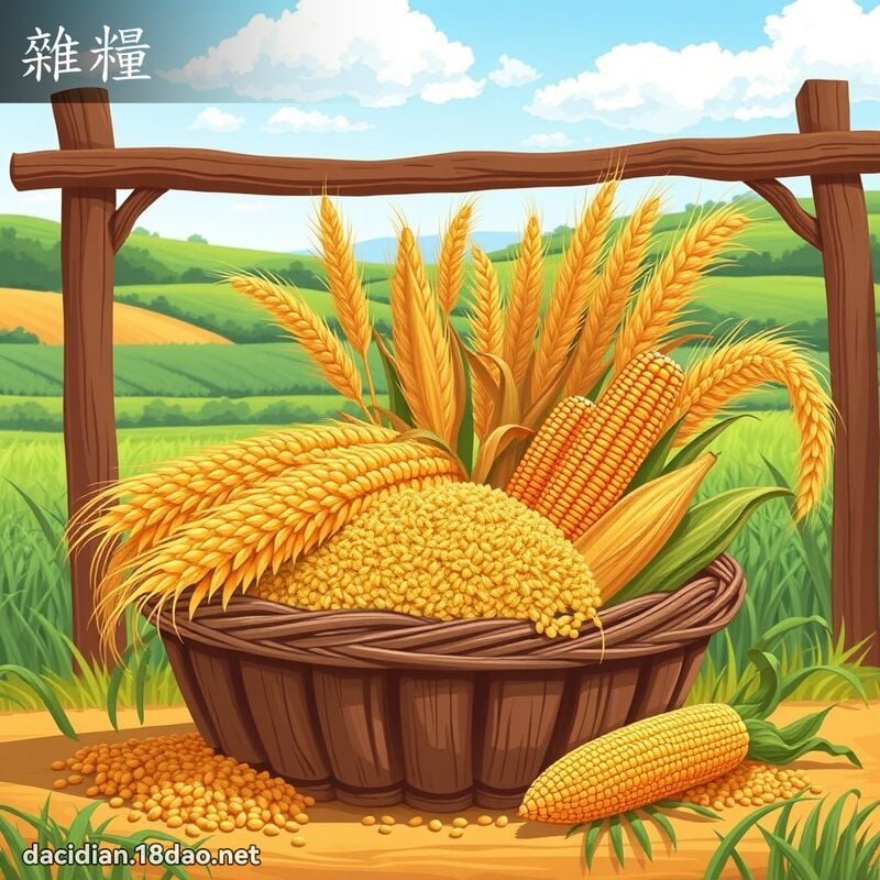 雜糧 - 國語大辭典配圖