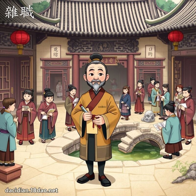 杂职 - 国语大辞典配图