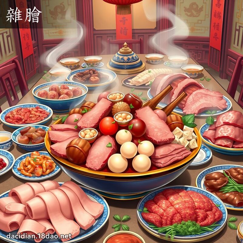 雜膾 - 國語大辭典配圖