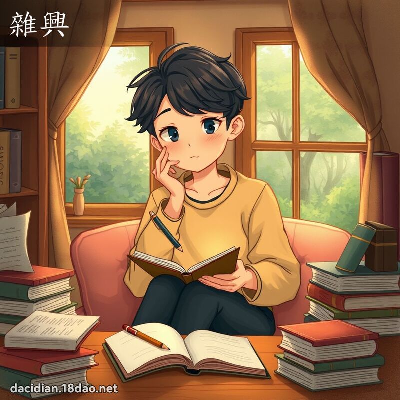 杂兴 - 国语大辞典配图