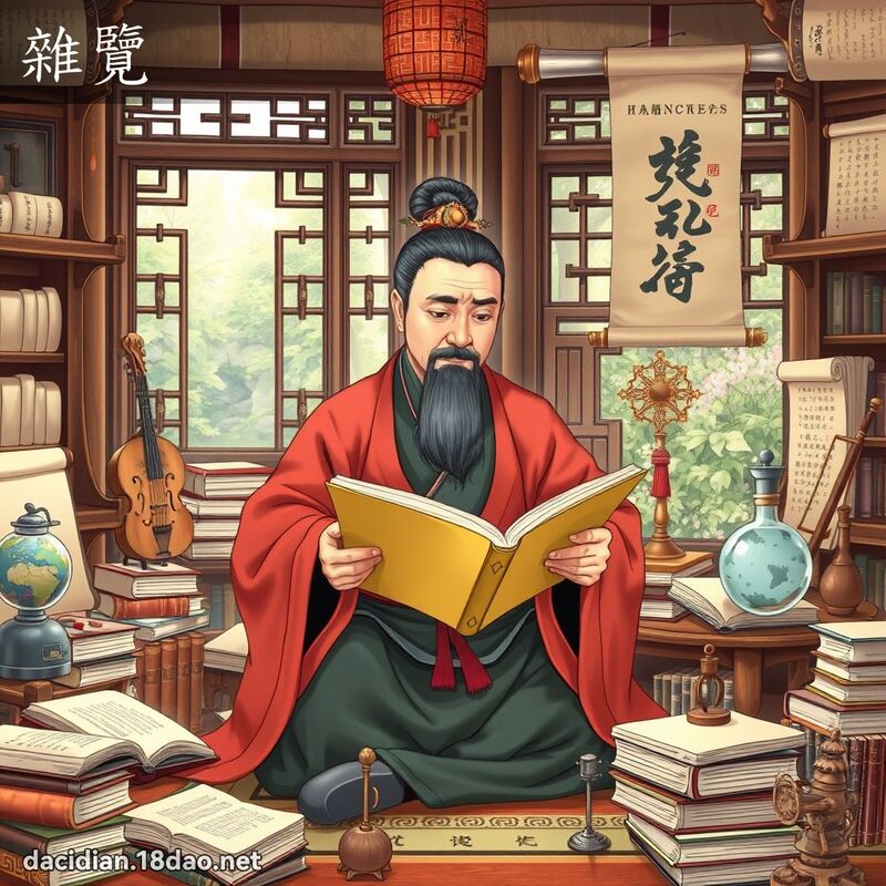杂览 - 国语大辞典配图