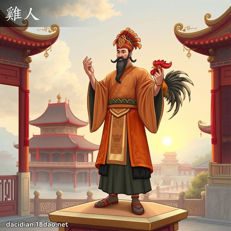 雞人 - 國語大辭典配圖