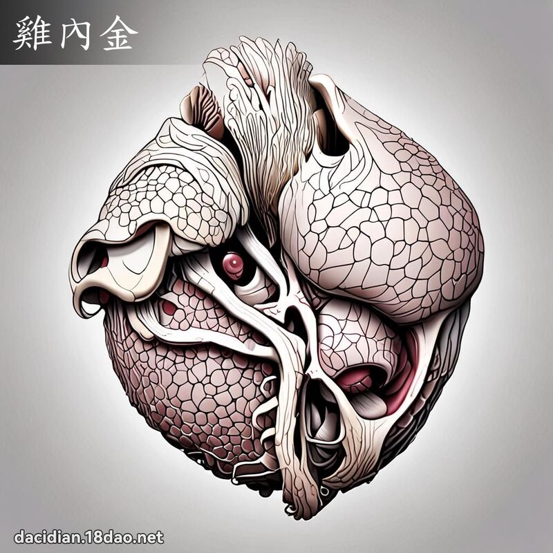 雞內金 - 國語大辭典配圖