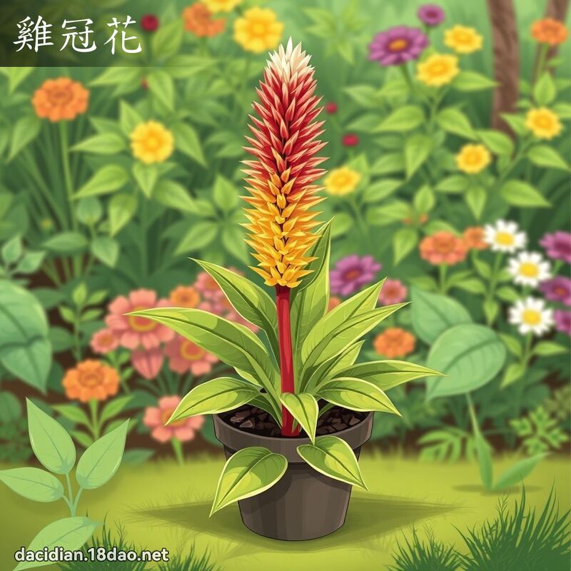 雞冠花 - 國語大辭典配圖