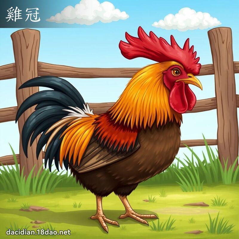 雞冠 - 國語大辭典配圖