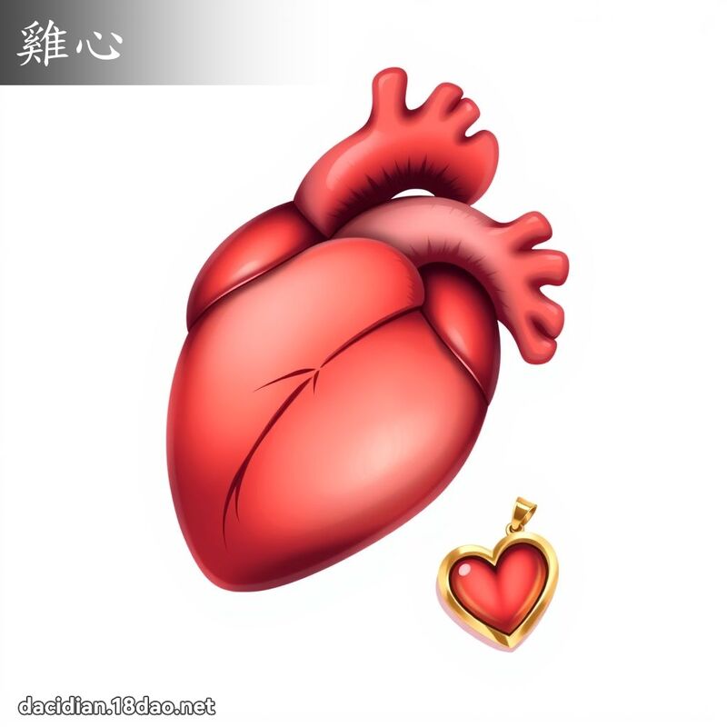 鸡心 - 国语大辞典配图