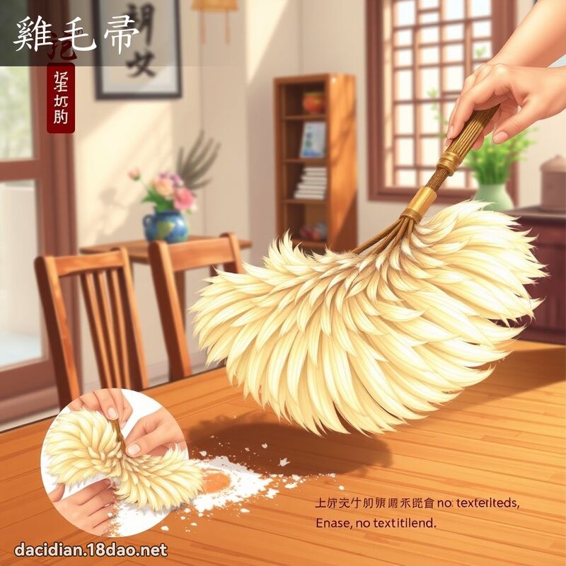 鸡毛帚 - 国语大辞典配图