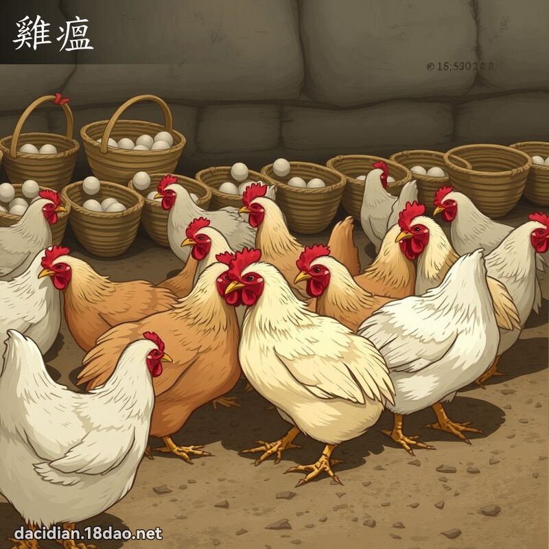 雞瘟 - 國語大辭典配圖
