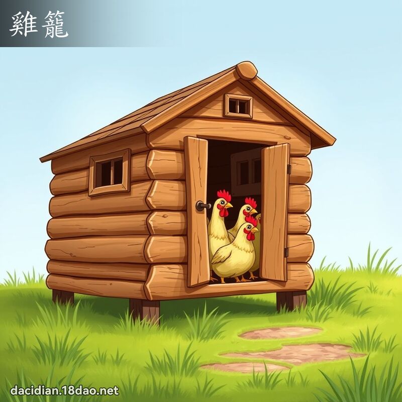 鸡笼 - 国语大辞典配图
