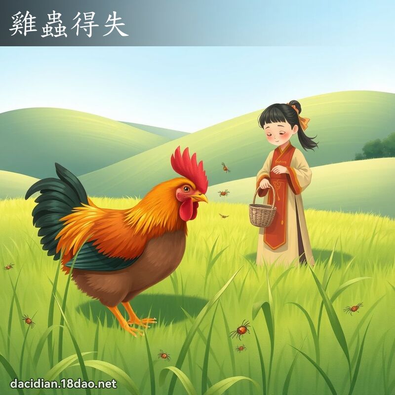雞蟲得失 - 國語大辭典配圖