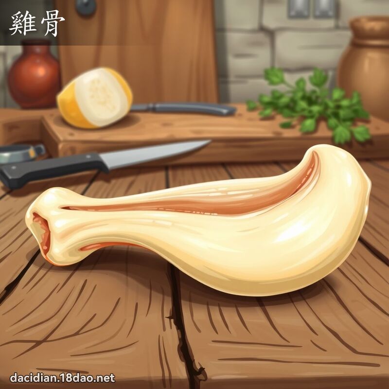 鸡骨 - 国语大辞典配图