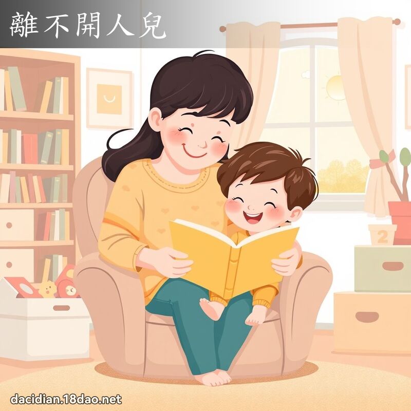 离不开人儿 - 国语大辞典配图