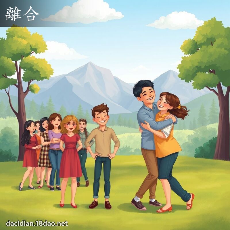 离合 - 国语大辞典配图