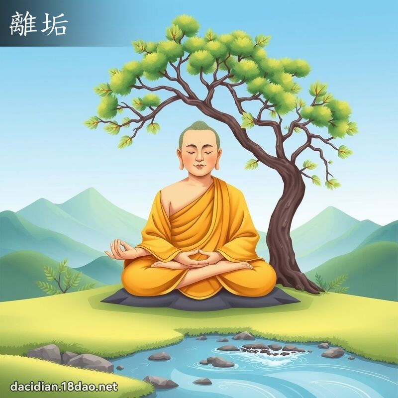 離垢 - 國語大辭典配圖