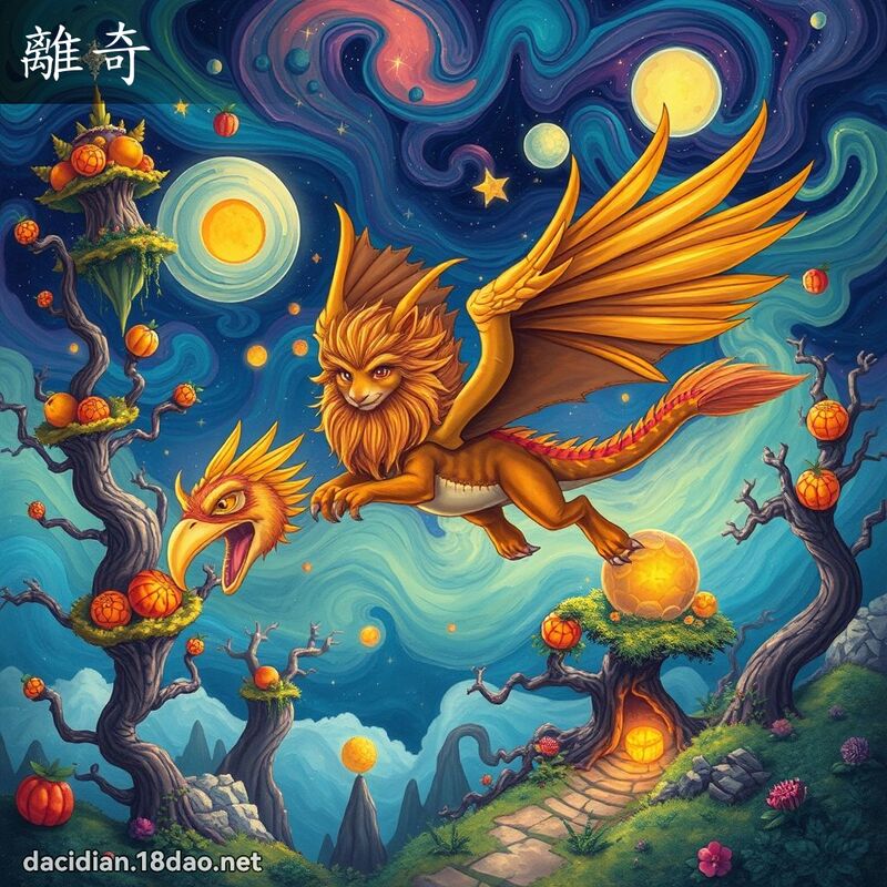 離奇 - 國語大辭典配圖