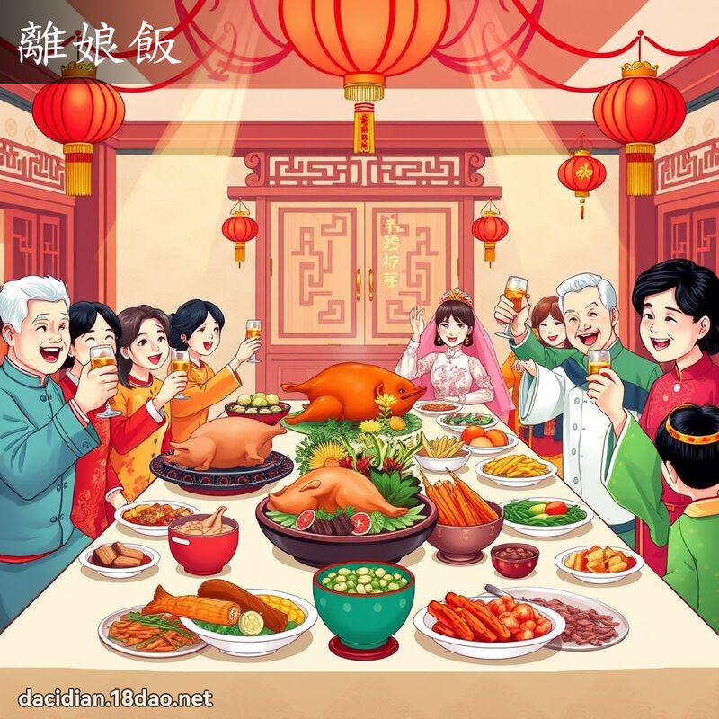 离娘饭 - 国语大辞典配图