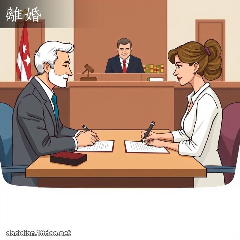 离婚 - 国语大辞典配图