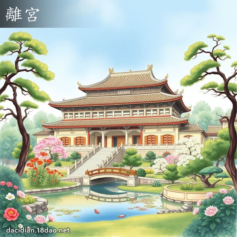 离宫 - 国语大辞典配图