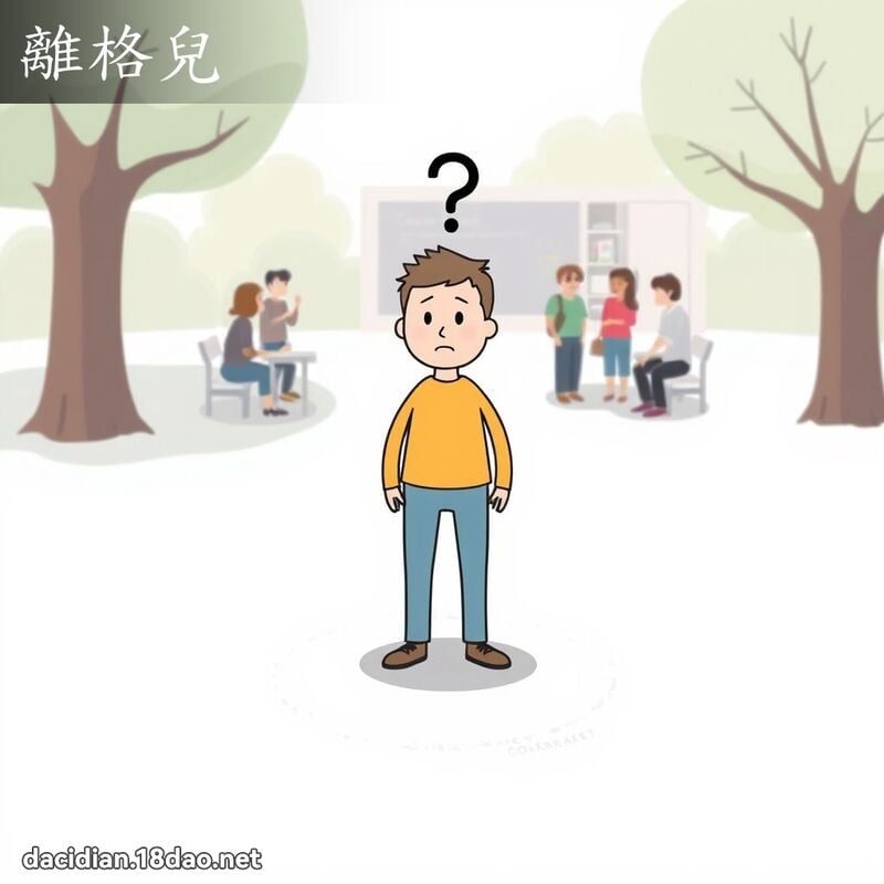 离格儿 - 国语大辞典配图
