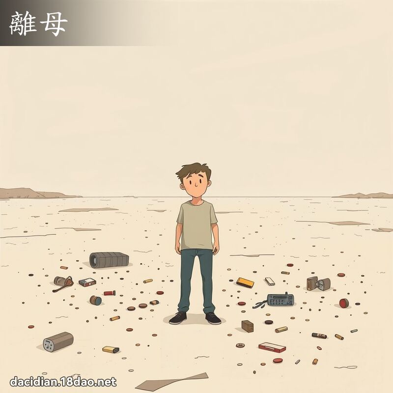 离母 - 国语大辞典配图