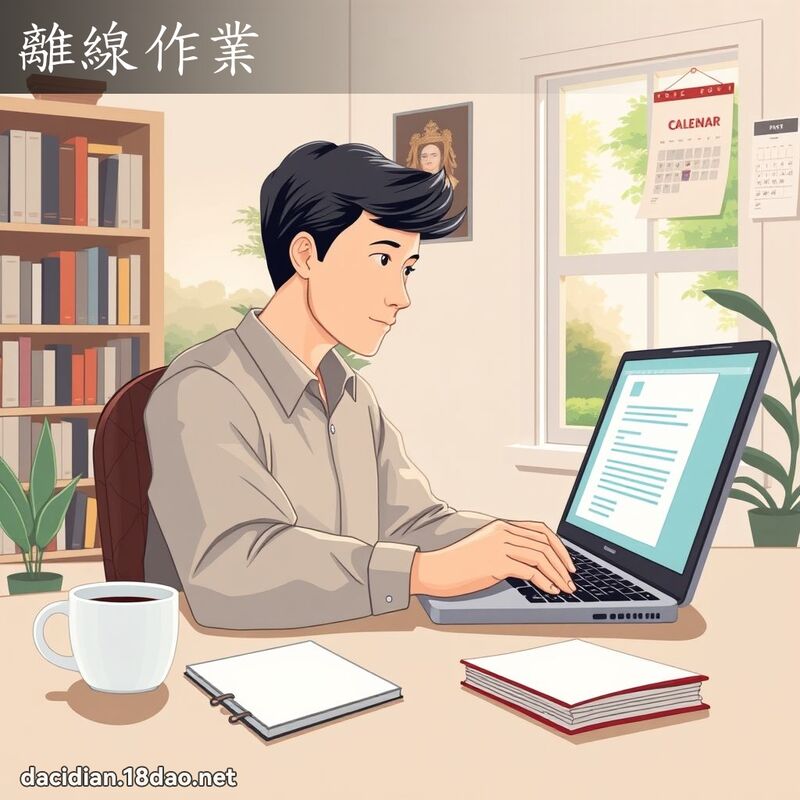 离线作业 - 国语大辞典配图