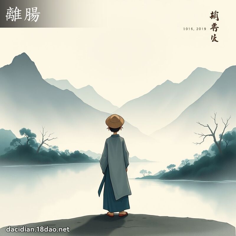 离肠 - 国语大辞典配图