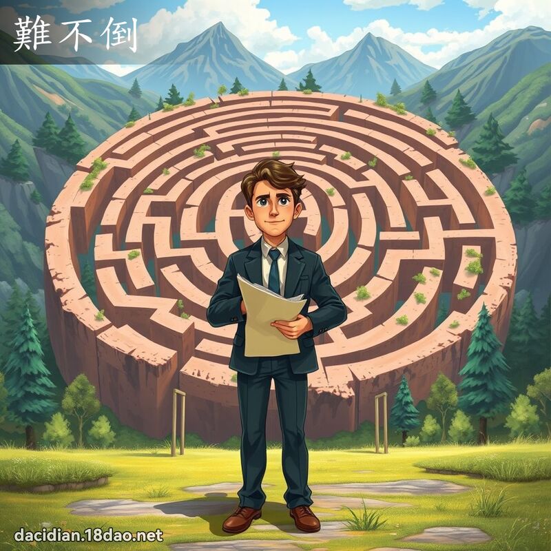 难不倒 - 国语大辞典配图