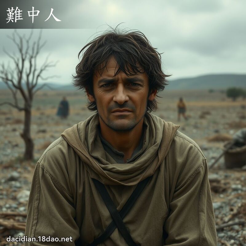 難中人 - 國語大辭典配圖