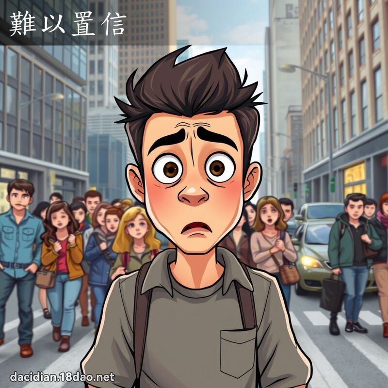 难以置信 - 国语大辞典配图